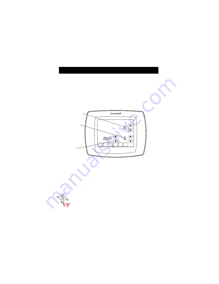 Honeywell RTH8500D - 7-Day Touchscreen Universal Programmable Thermostat Owner'S Manual Download Page 24