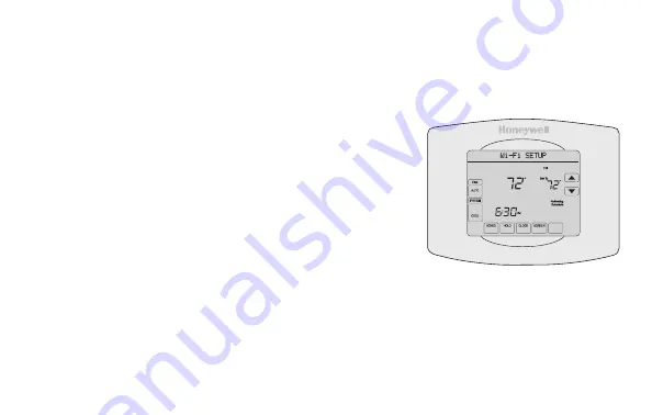 Honeywell RTH8580WF Скачать руководство пользователя страница 30