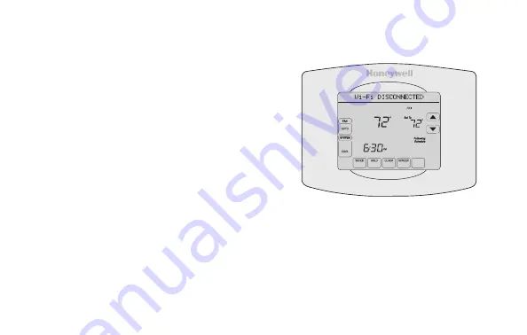 Honeywell RTH8580WF User Manual Download Page 121