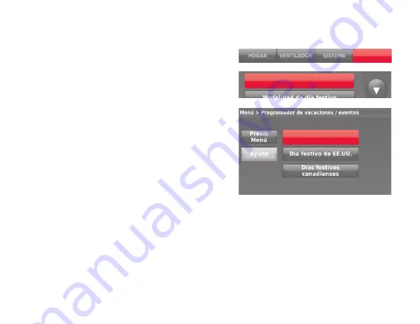 Honeywell RTH9590 User Manual Download Page 132