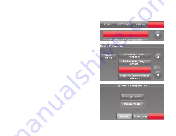 Honeywell RTH9590 User Manual Download Page 148