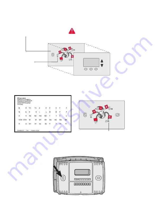 Honeywell RTHL2410 series Скачать руководство пользователя страница 4