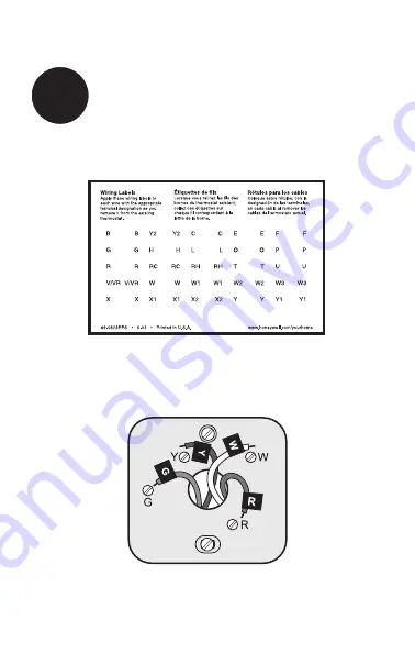 Honeywell RTHL2410 series Quick Installation Manual Download Page 5