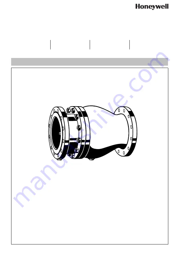 Honeywell RV283P Installation Instructions Manual Download Page 1