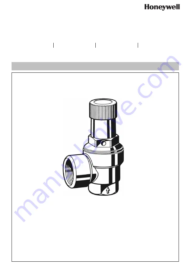 Honeywell SM120 Скачать руководство пользователя страница 1