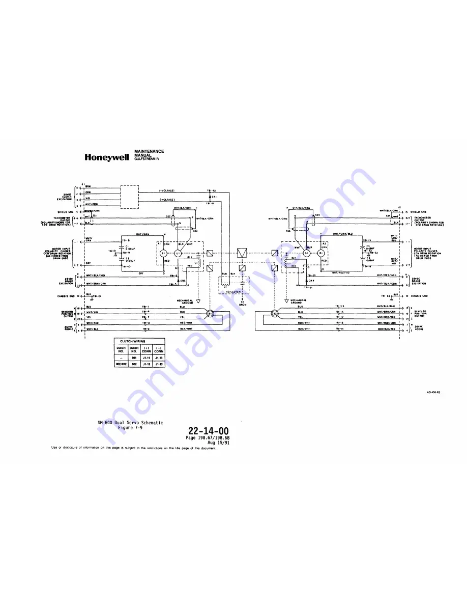 Honeywell SPZ-8000 Maintenance Manual Download Page 244