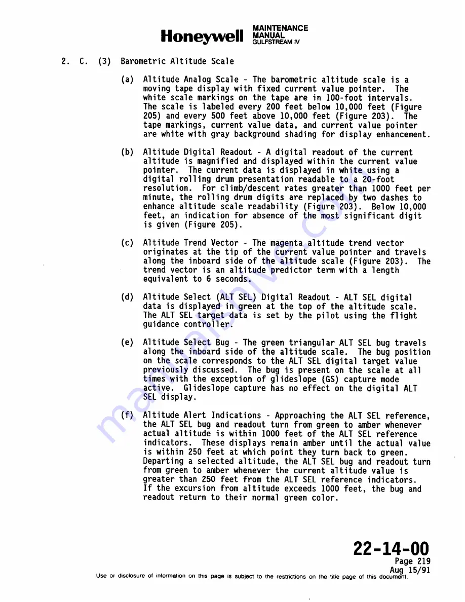 Honeywell SPZ-8000 Maintenance Manual Download Page 393