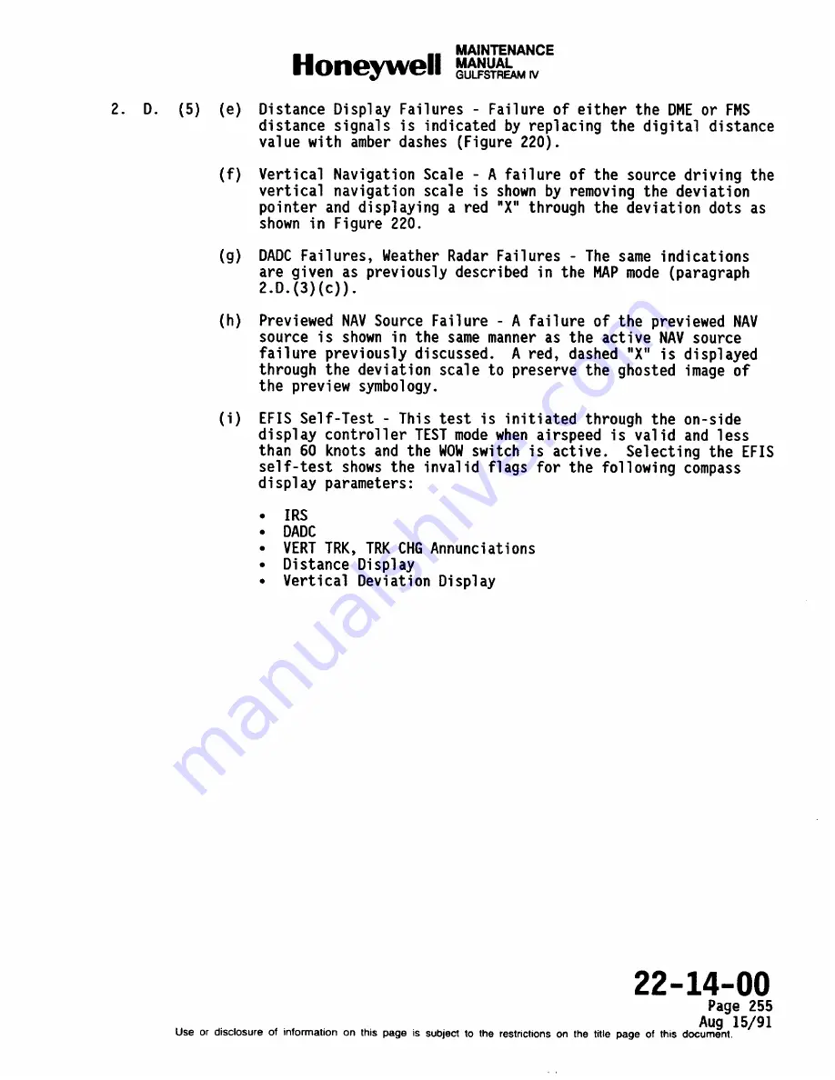 Honeywell SPZ-8000 Maintenance Manual Download Page 429