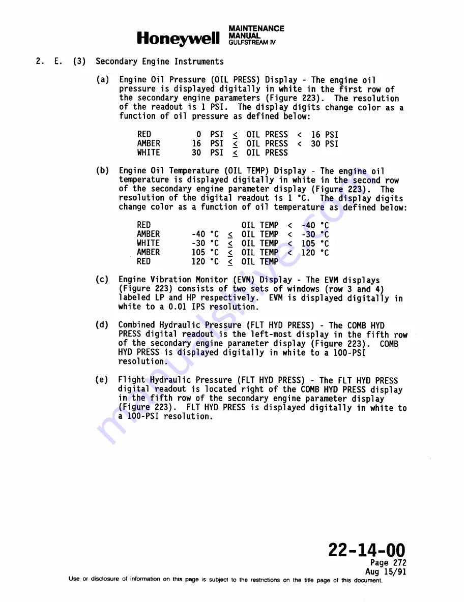 Honeywell SPZ-8000 Maintenance Manual Download Page 445