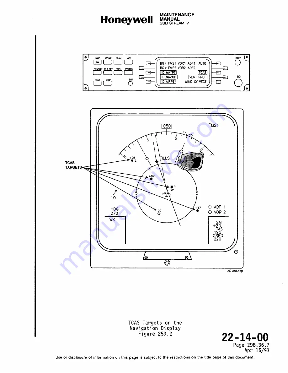 Honeywell SPZ-8000 Maintenance Manual Download Page 514