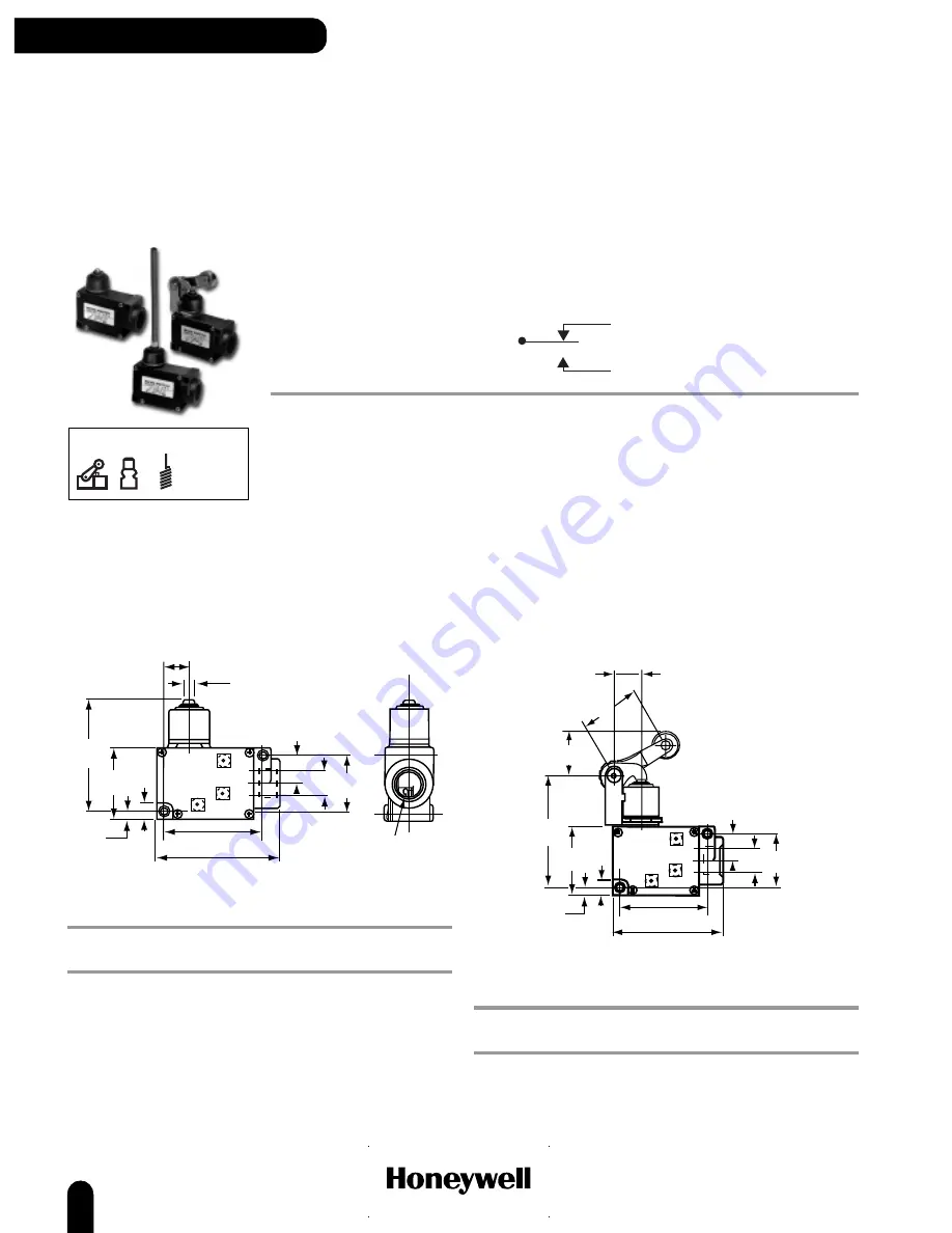 Honeywell Switches and Sensors Скачать руководство пользователя страница 34