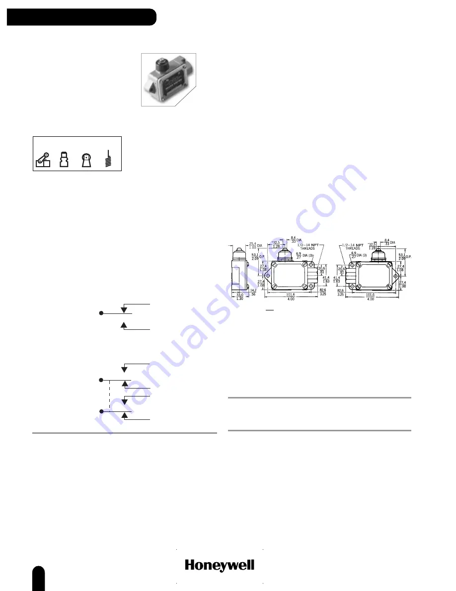 Honeywell Switches and Sensors Скачать руководство пользователя страница 42