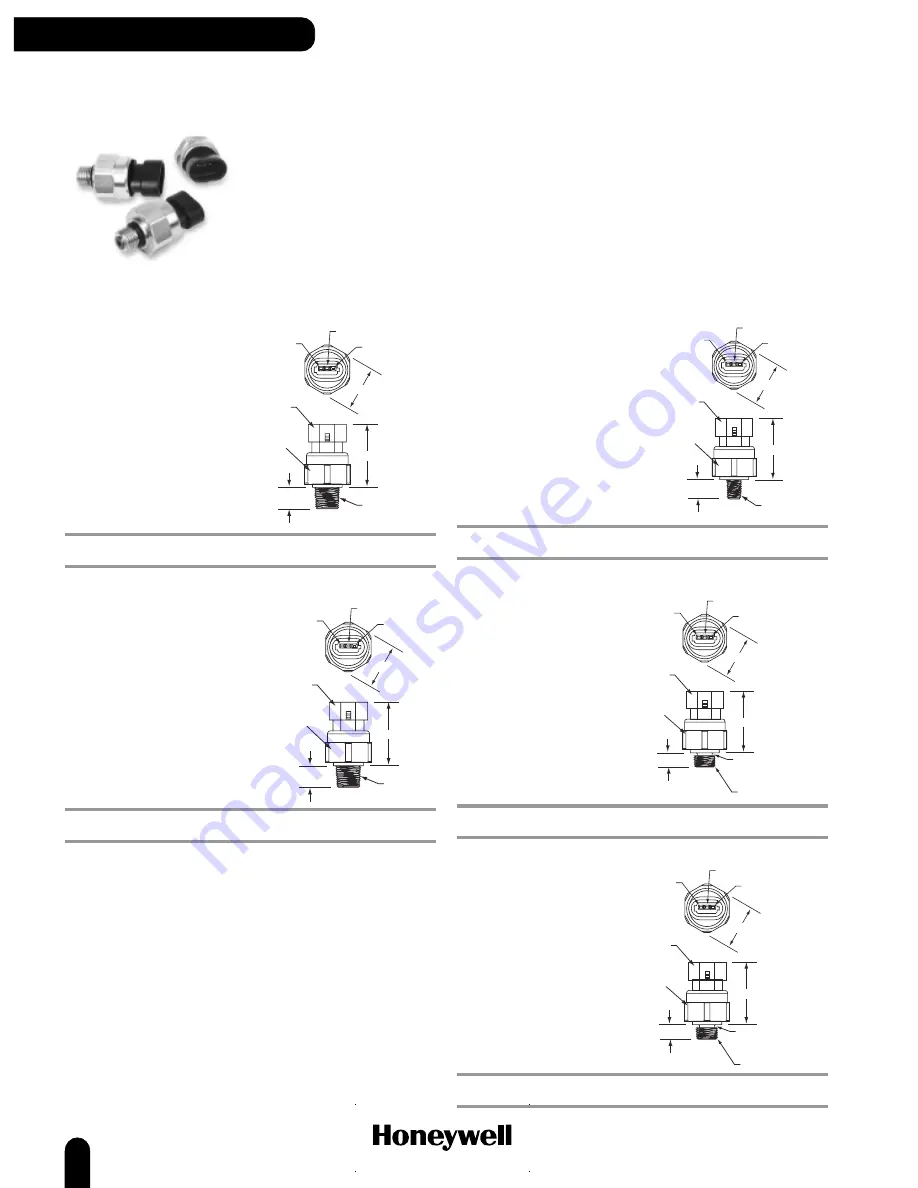 Honeywell Switches and Sensors Brochure Download Page 144