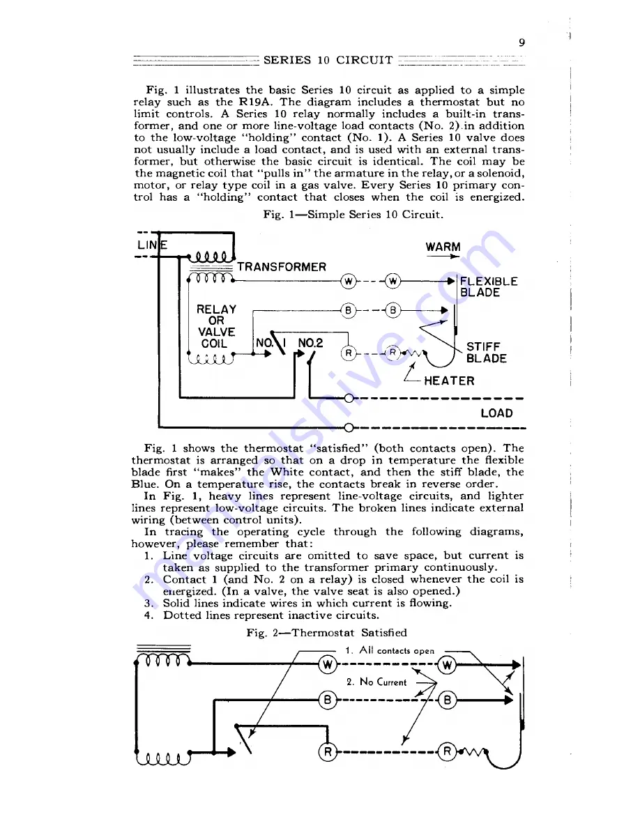 Honeywell T109A Скачать руководство пользователя страница 9