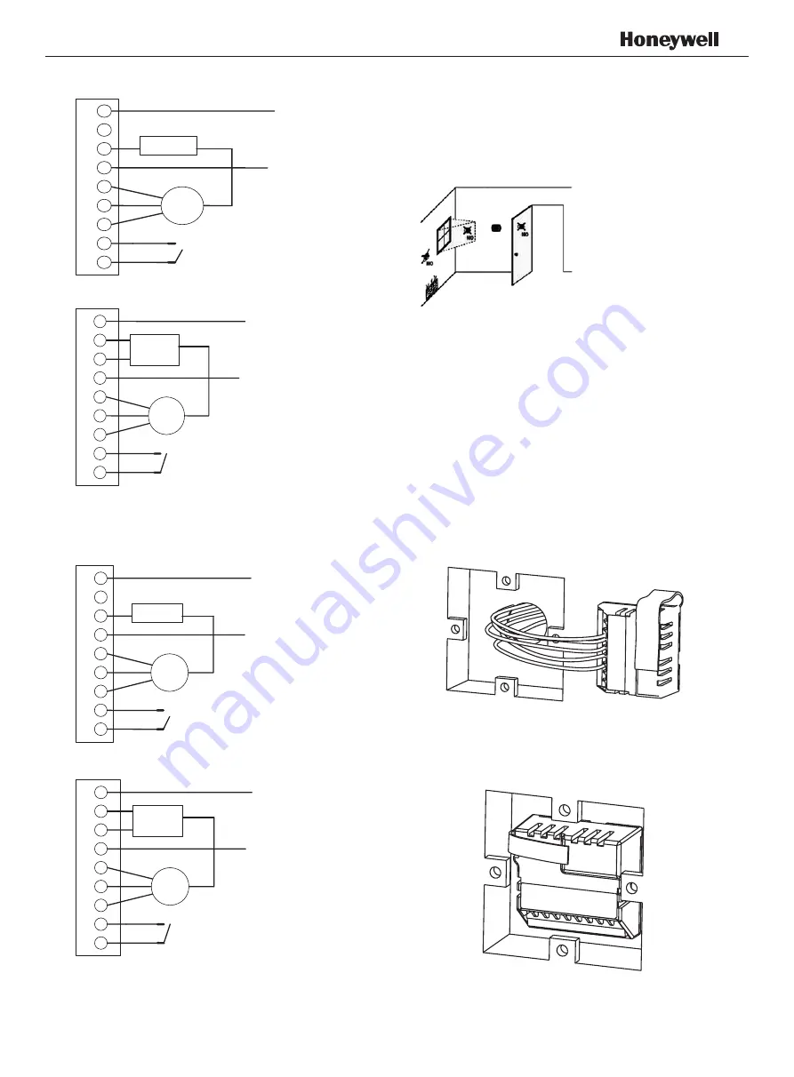 Honeywell T6861 Series Data Sheet / Manual Download Page 5