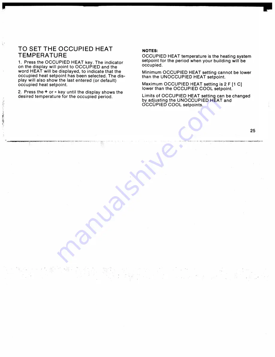 Honeywell T7200 Owner'S Manual Download Page 25