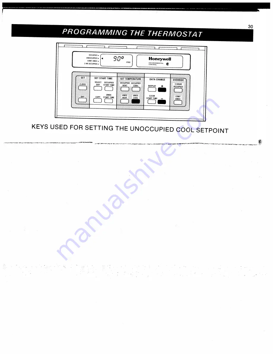 Honeywell T7200 Owner'S Manual Download Page 30