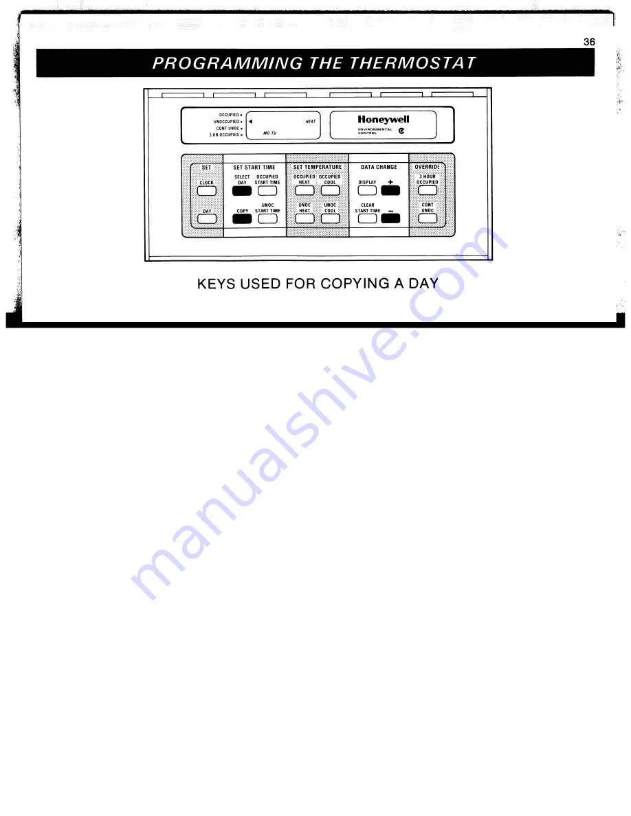 Honeywell T7200 Скачать руководство пользователя страница 36