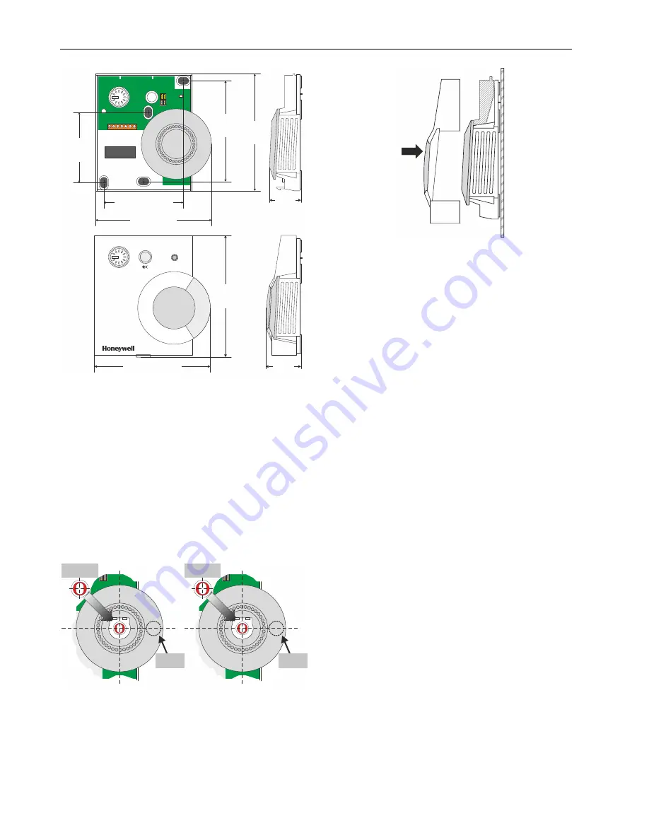 Honeywell T7460B Скачать руководство пользователя страница 2