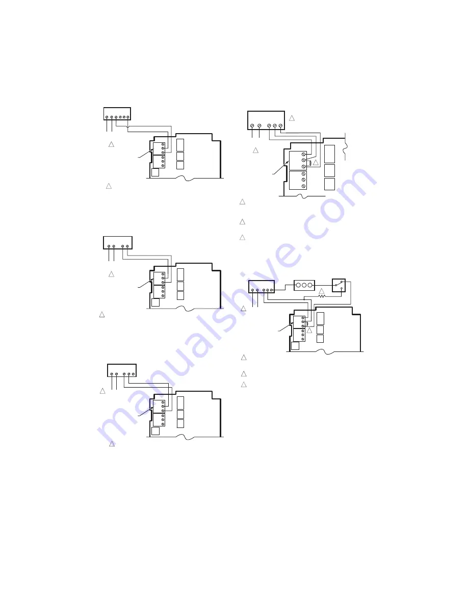 Honeywell T775R 2000 Series Installation Instructions Manual Download Page 8