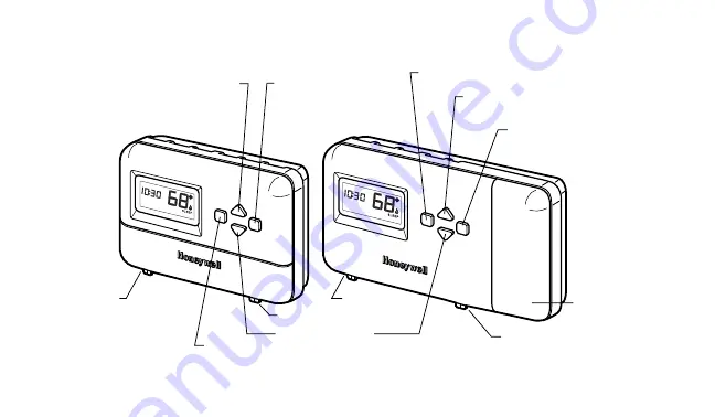 Honeywell T8000 Скачать руководство пользователя страница 4