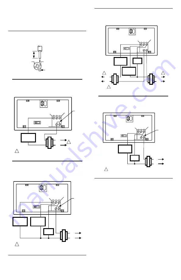 Honeywell T8132C Installation Manual Download Page 2