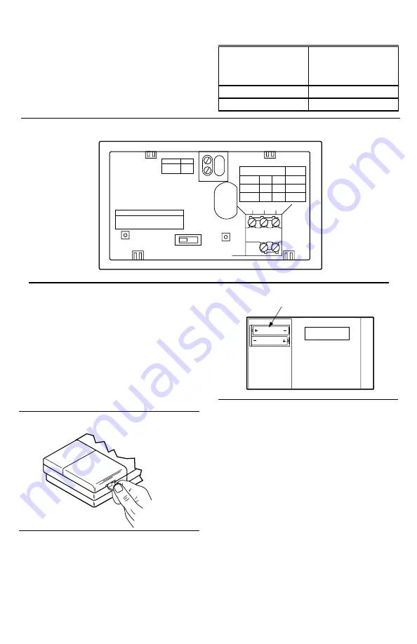 Honeywell T8132C Installation Manual Download Page 3