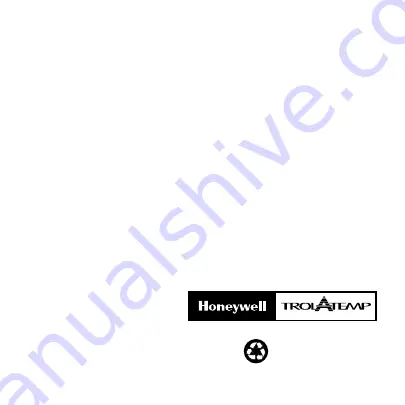 Honeywell T8401C1031 Скачать руководство пользователя страница 12