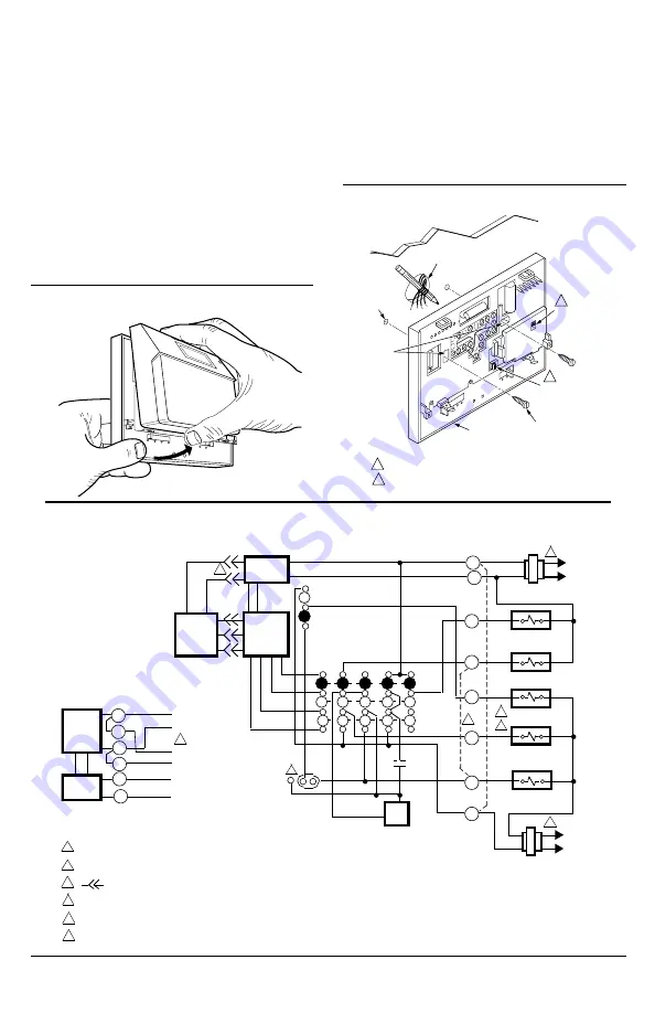 Honeywell T8631A Installation Manual Download Page 2