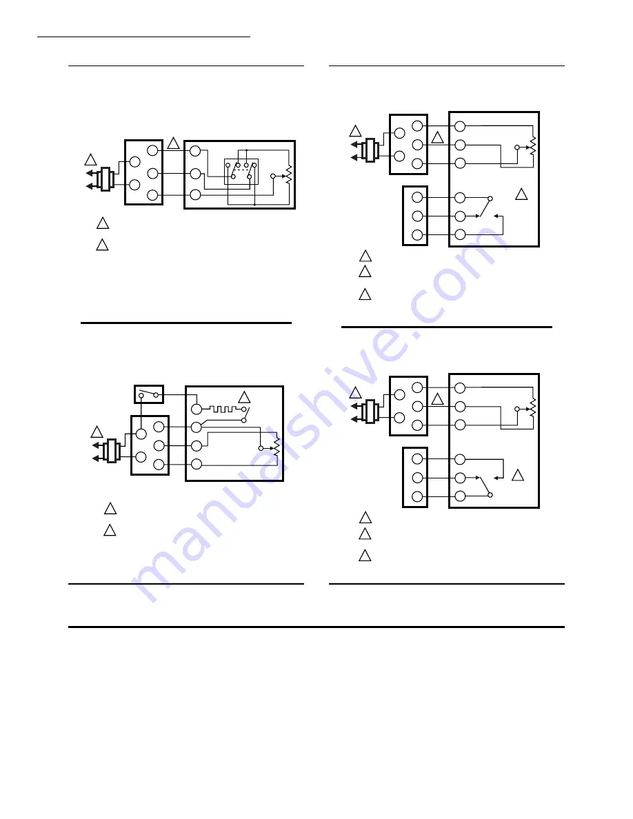 Honeywell T921A Скачать руководство пользователя страница 6