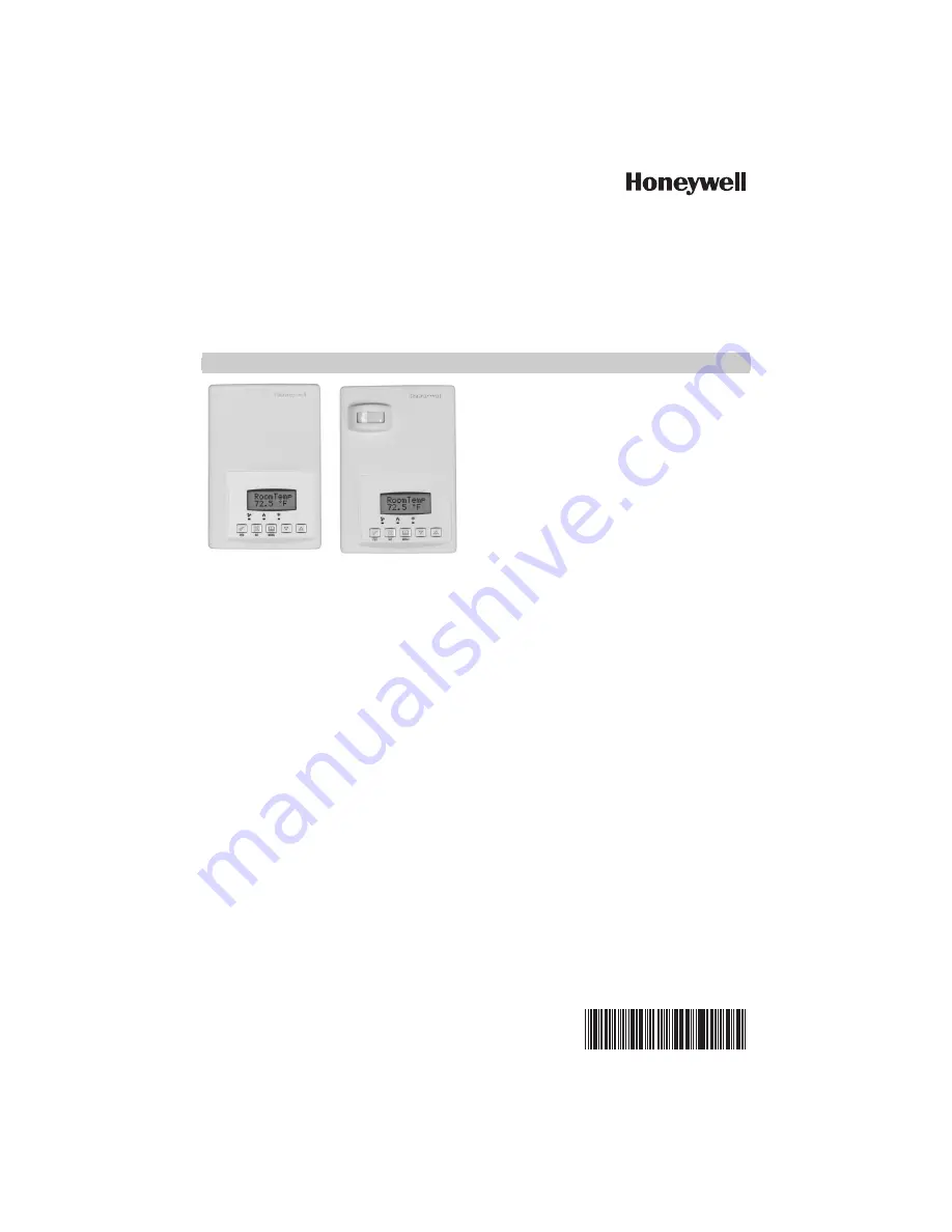 Honeywell TB7600 Installation Instructions Manual Download Page 1