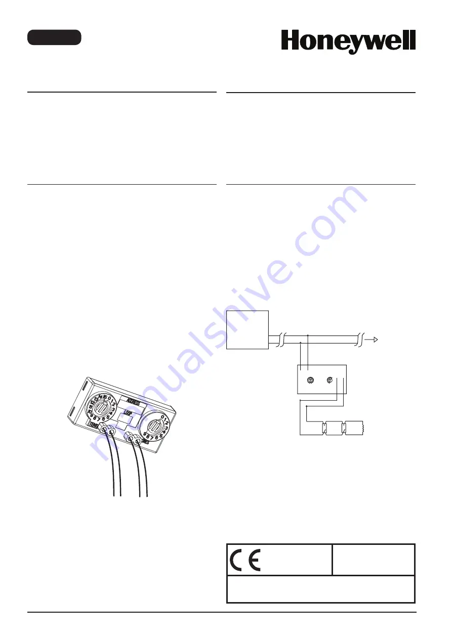 Honeywell TC809EA1035 Скачать руководство пользователя страница 2