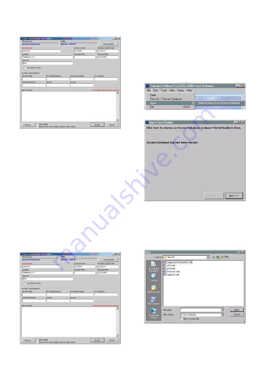 Honeywell TESTAIR 4 Setup Manual Download Page 42