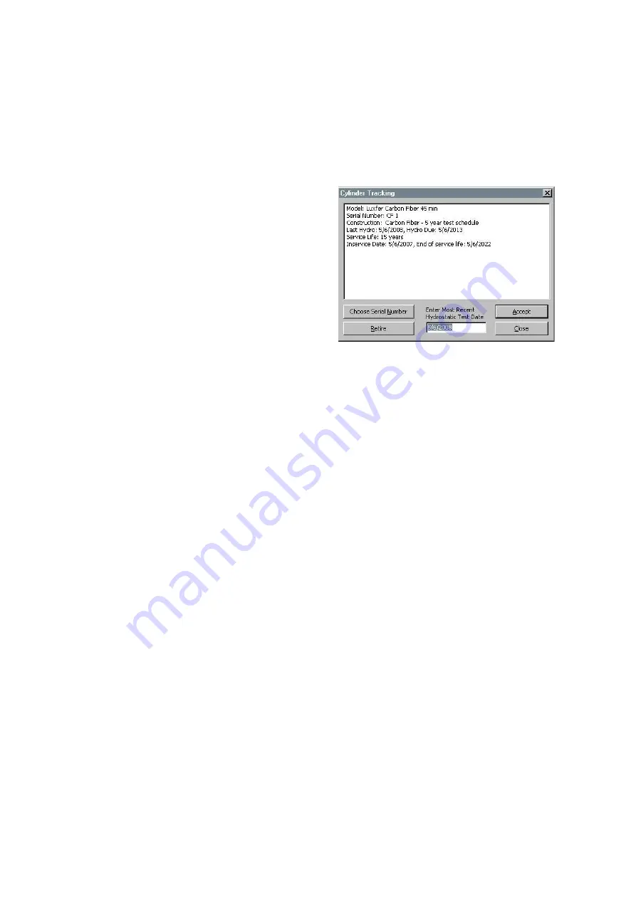 Honeywell TESTAIR 4 Setup Manual Download Page 63