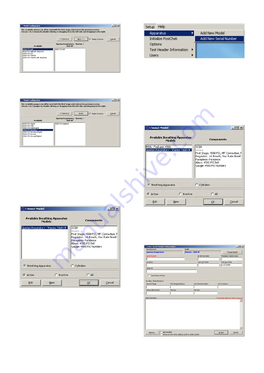 Honeywell TESTAIR 4 Setup Manual Download Page 72