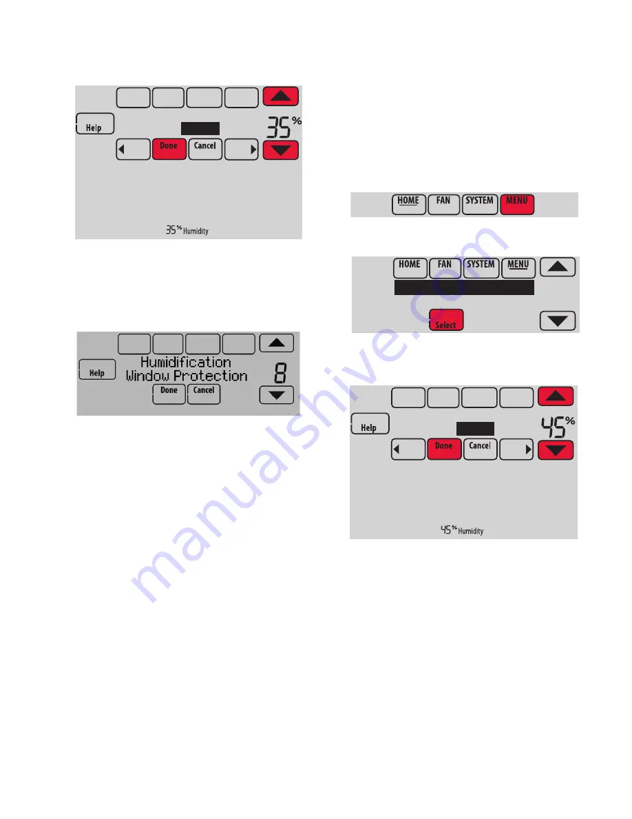 Honeywell TH8320R1003 Скачать руководство пользователя страница 67