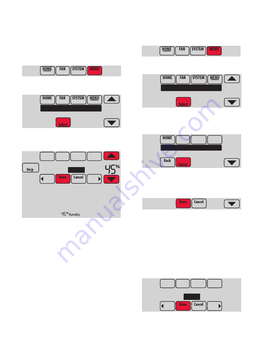 Honeywell TH8320R1003 Installation Manual Download Page 68