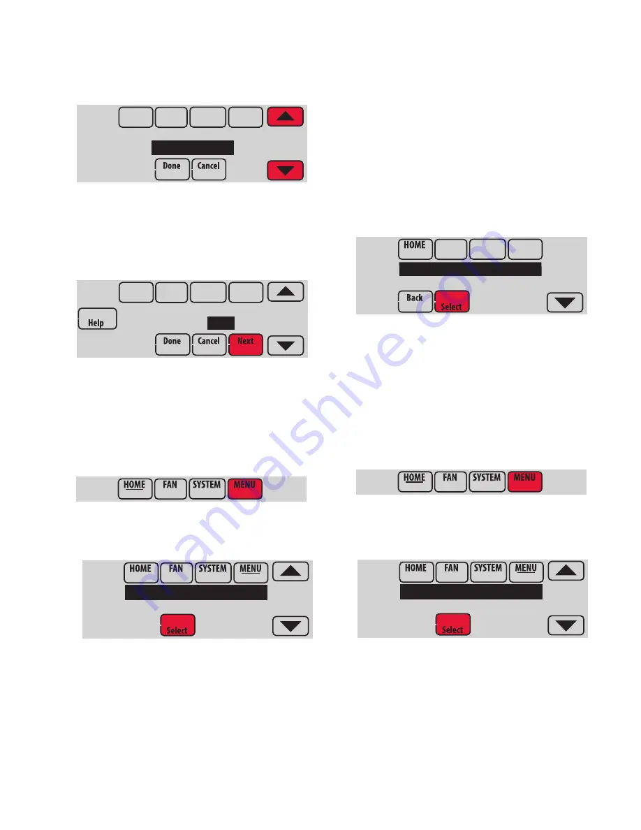 Honeywell TH8320R1003 Скачать руководство пользователя страница 69