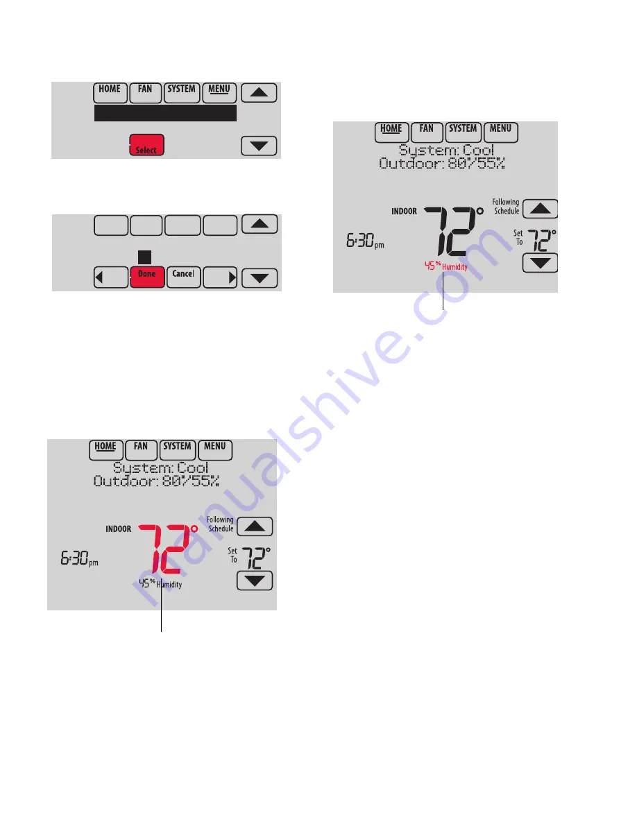 Honeywell TH8320R1003 Скачать руководство пользователя страница 72