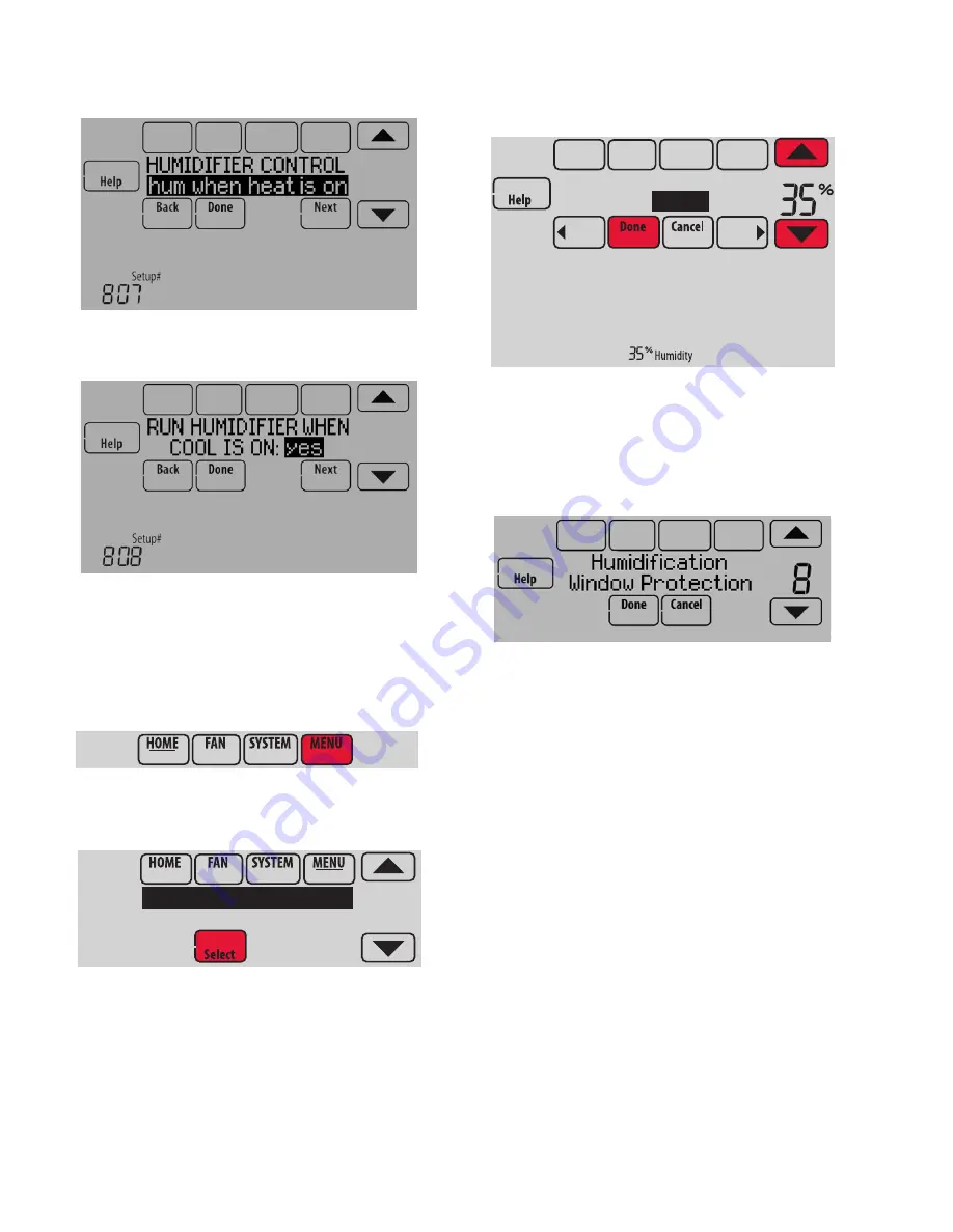 Honeywell TH8320R1003 Скачать руководство пользователя страница 82