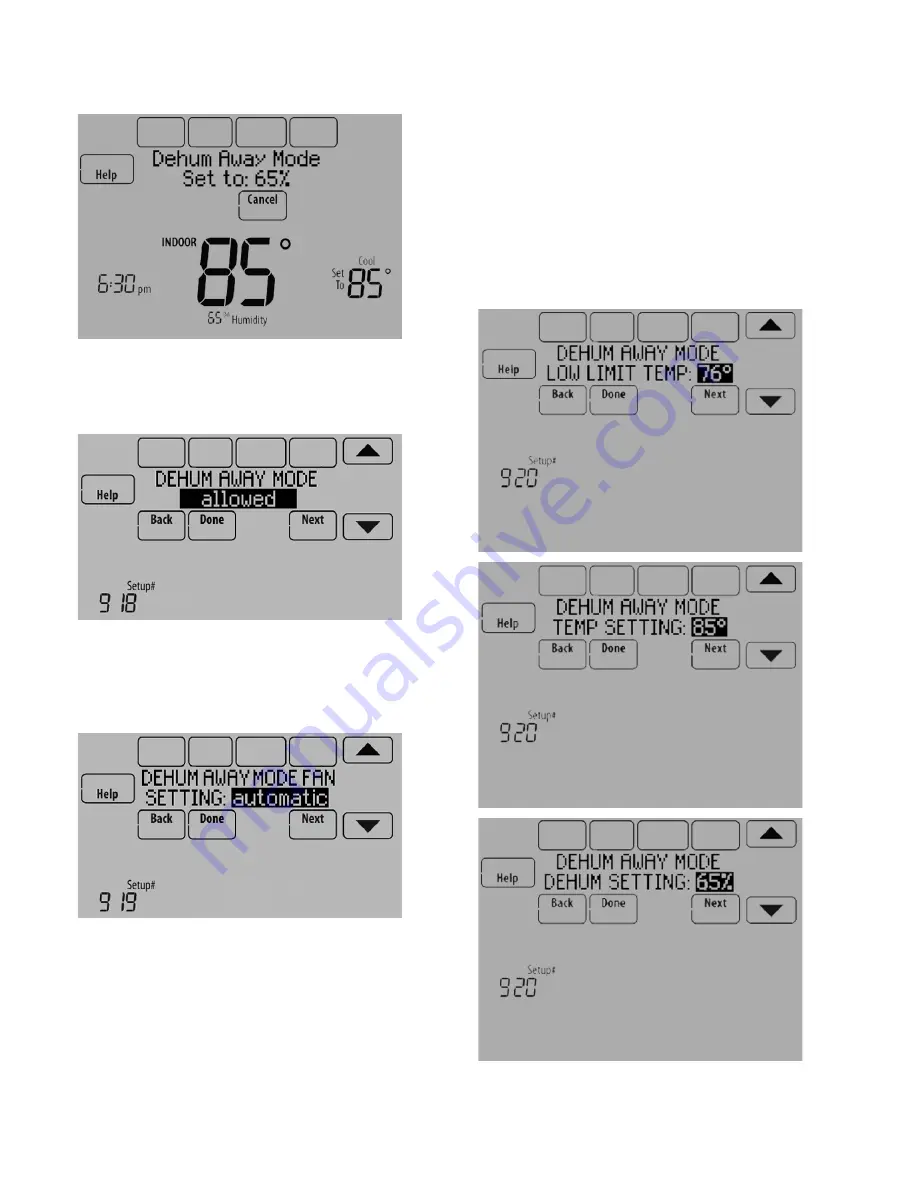 Honeywell TH8320R1003 Скачать руководство пользователя страница 86