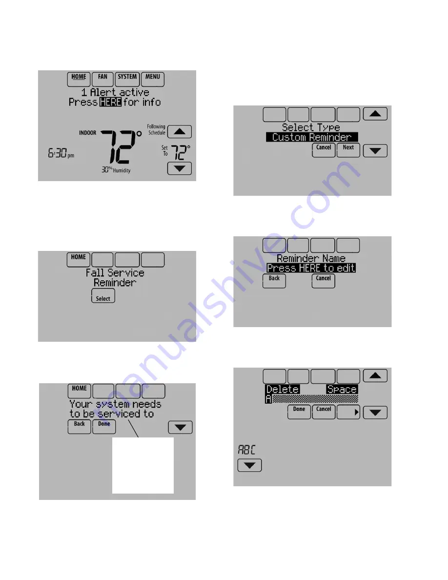 Honeywell TH8320R1003 Installation Manual Download Page 98