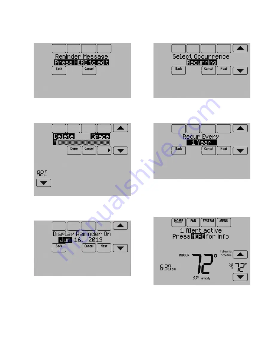 Honeywell TH8320R1003 Скачать руководство пользователя страница 99