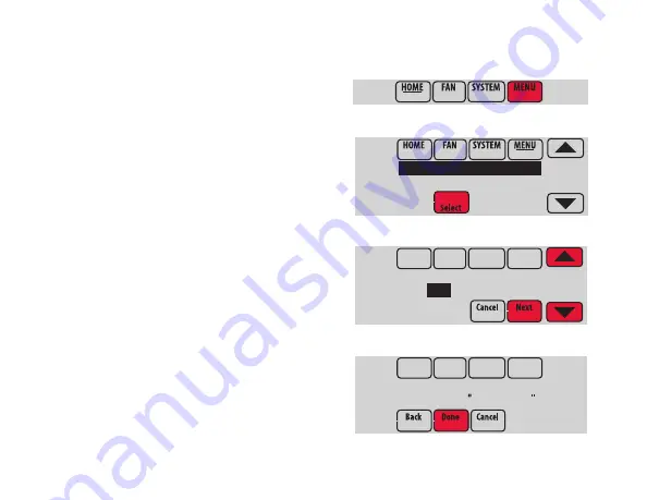 Honeywell TH8320R1003 User Manual Download Page 16