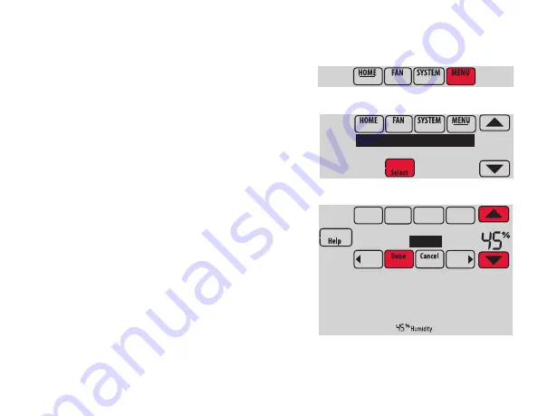 Honeywell TH8320R1003 User Manual Download Page 69