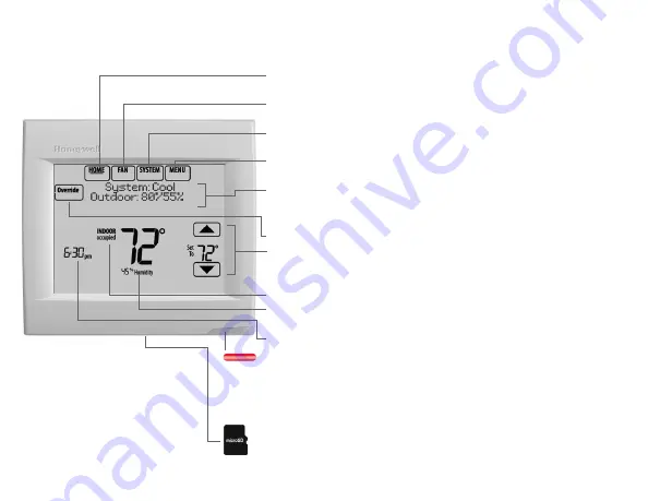 Honeywell TH8320R1003 Скачать руководство пользователя страница 94