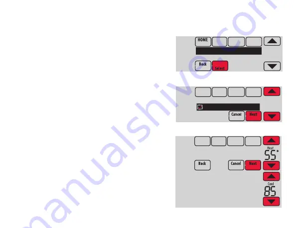 Honeywell TH8320R1003 User Manual Download Page 107