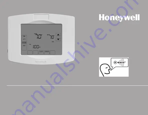 Honeywell TH8320ZW Скачать руководство пользователя страница 25