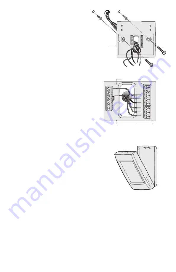 Honeywell TH8321WF1001 Installation Manual Download Page 3