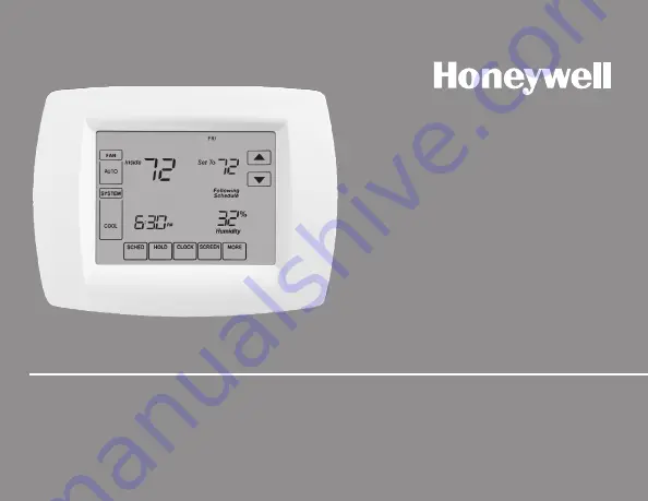 Honeywell TH9000 Series Operating Manual Download Page 65